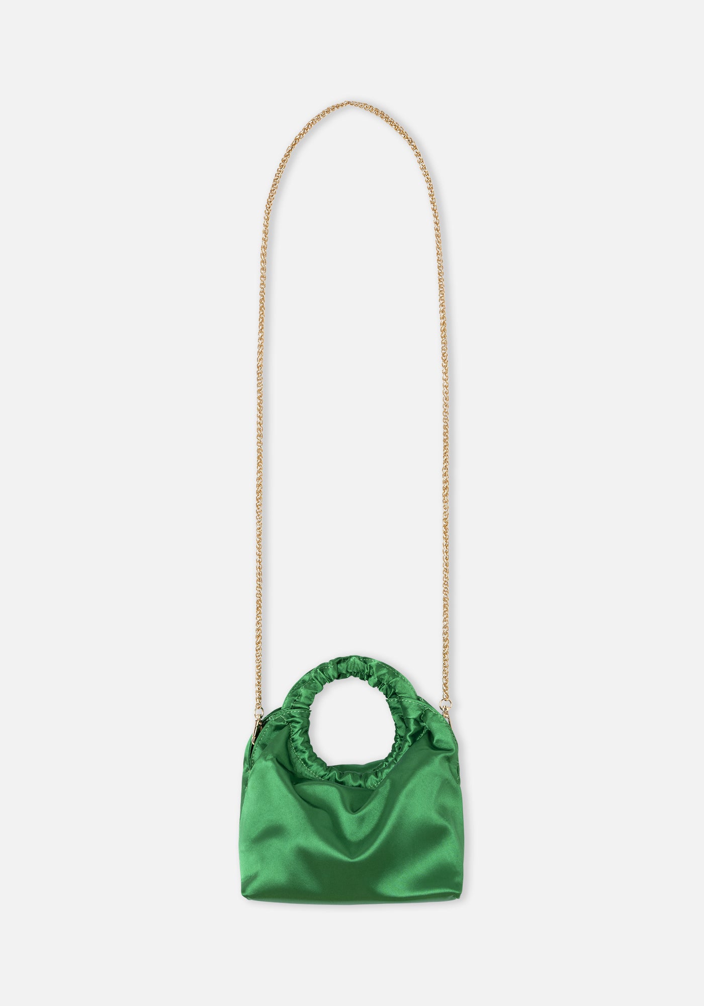 Sac en Satin Vert