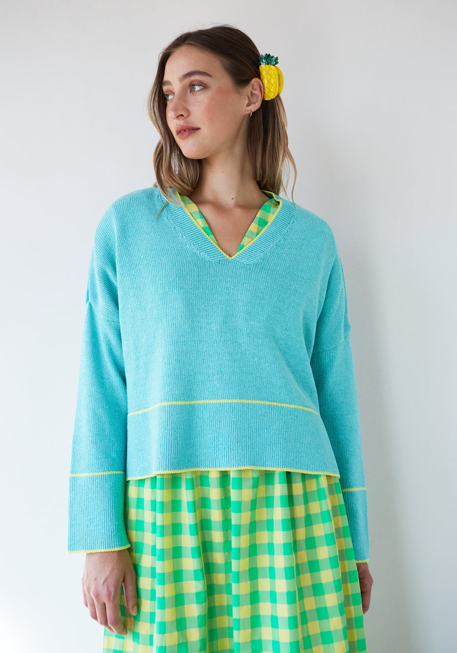 Aqua Chipiron Sweater