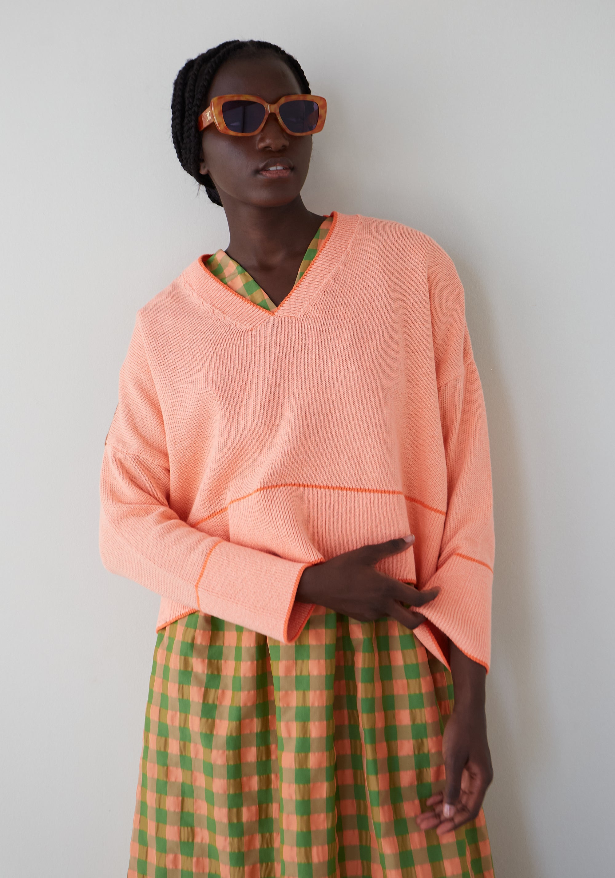 Coral Chipiron Sweater