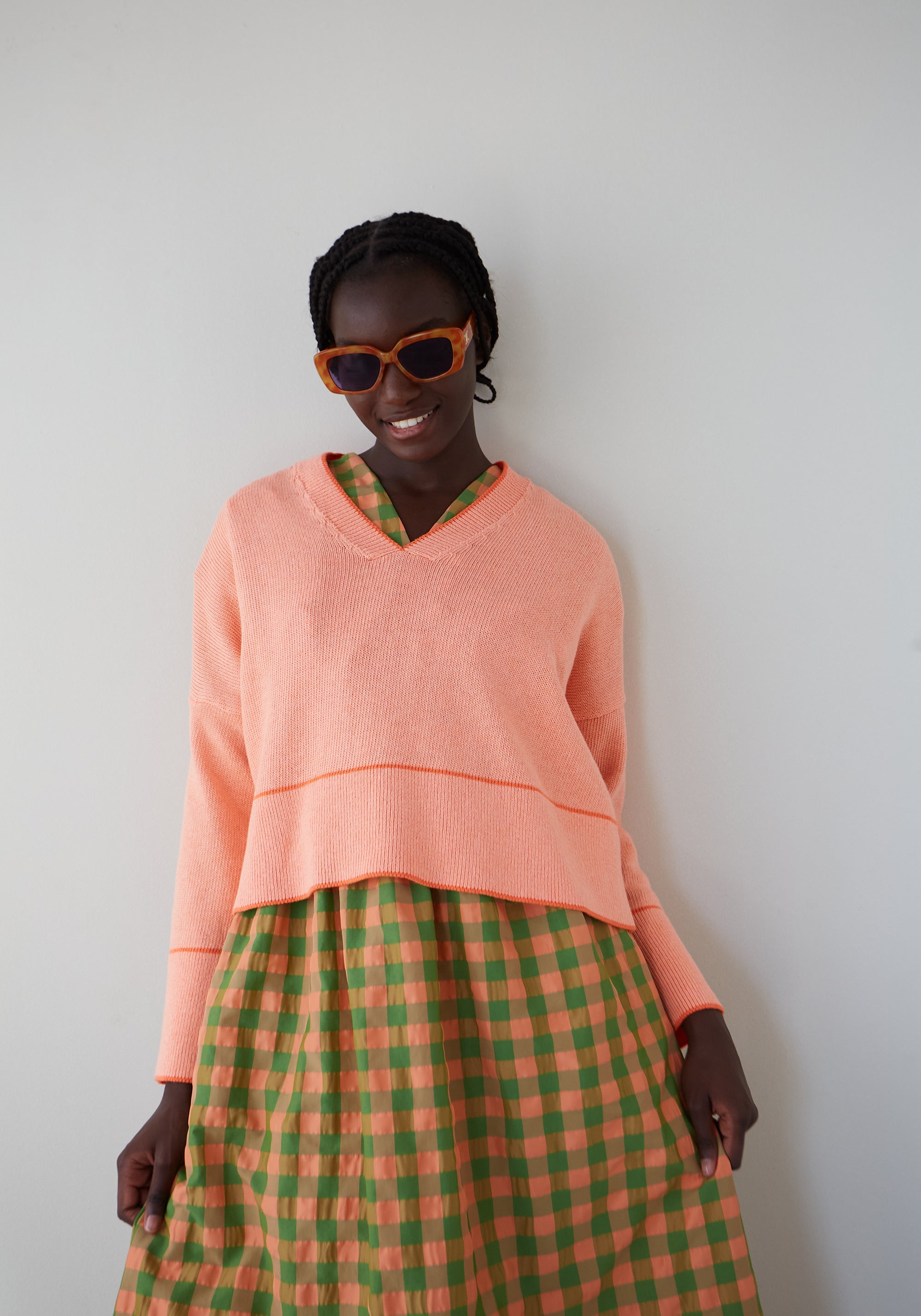 Coral Chipiron Sweater