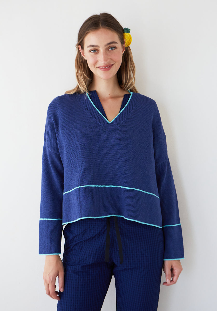 Blue Chipiron Sweater