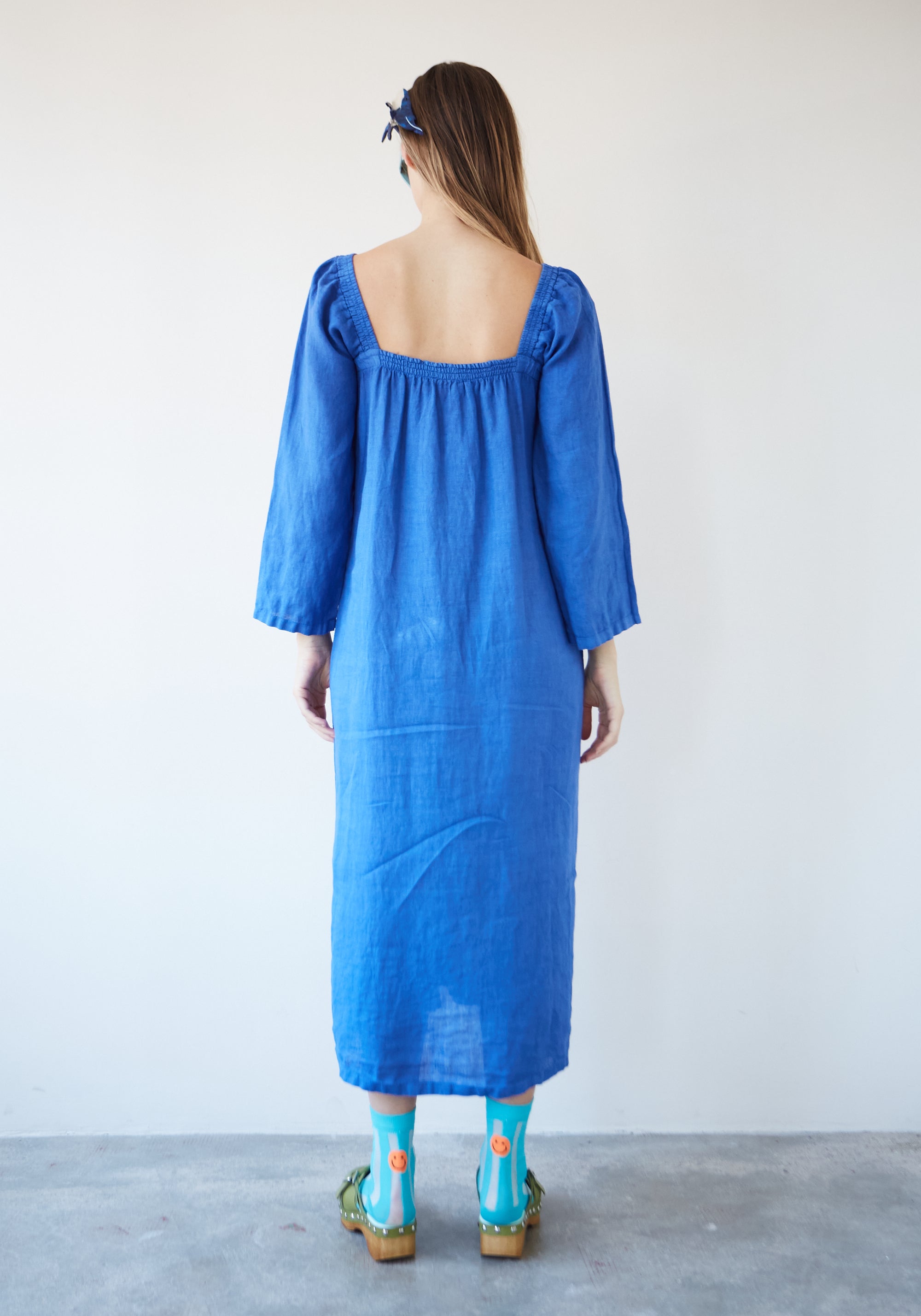 Robe Sorbete Lin Bleu