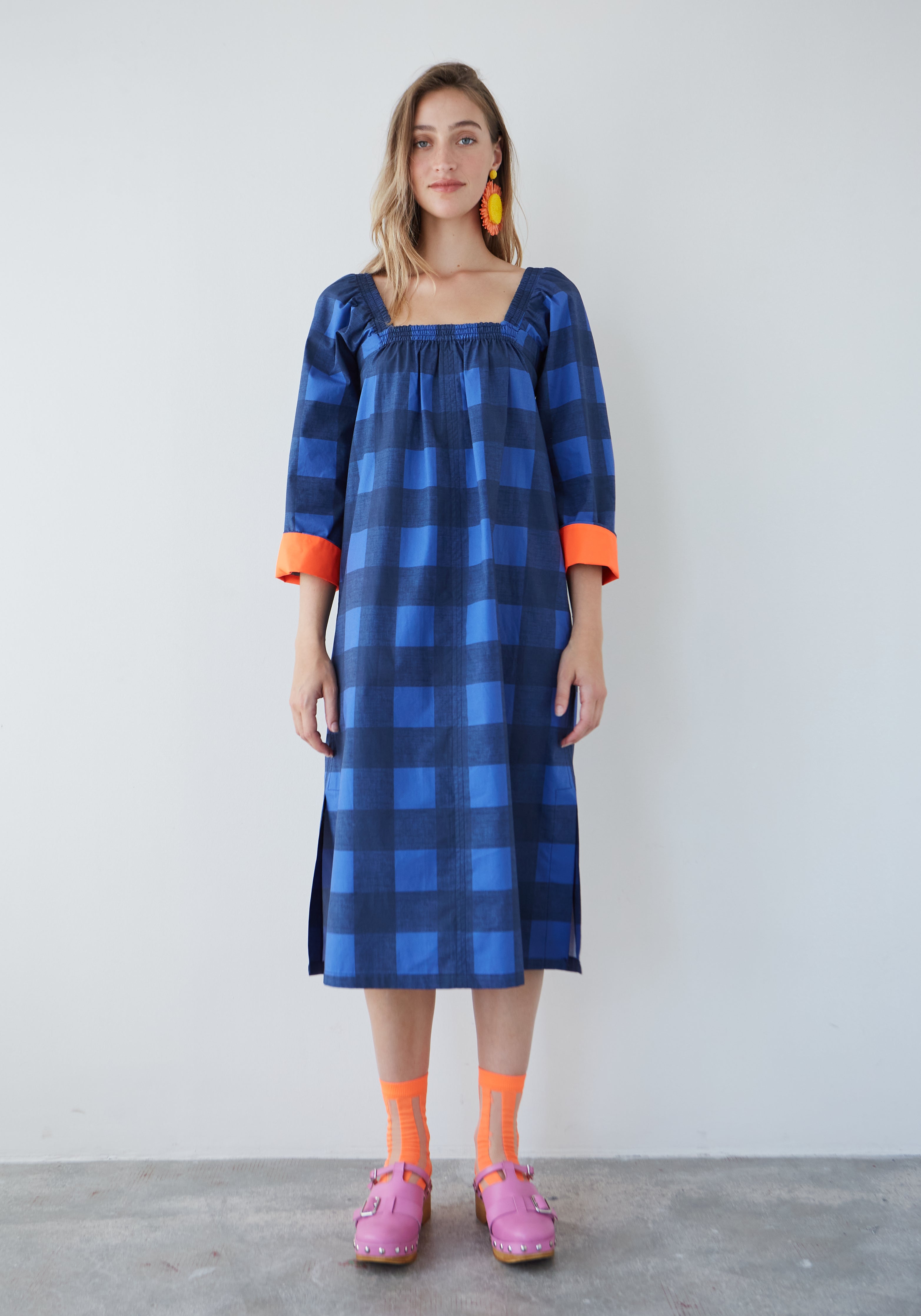 Blue Vichy Sorbete Dress