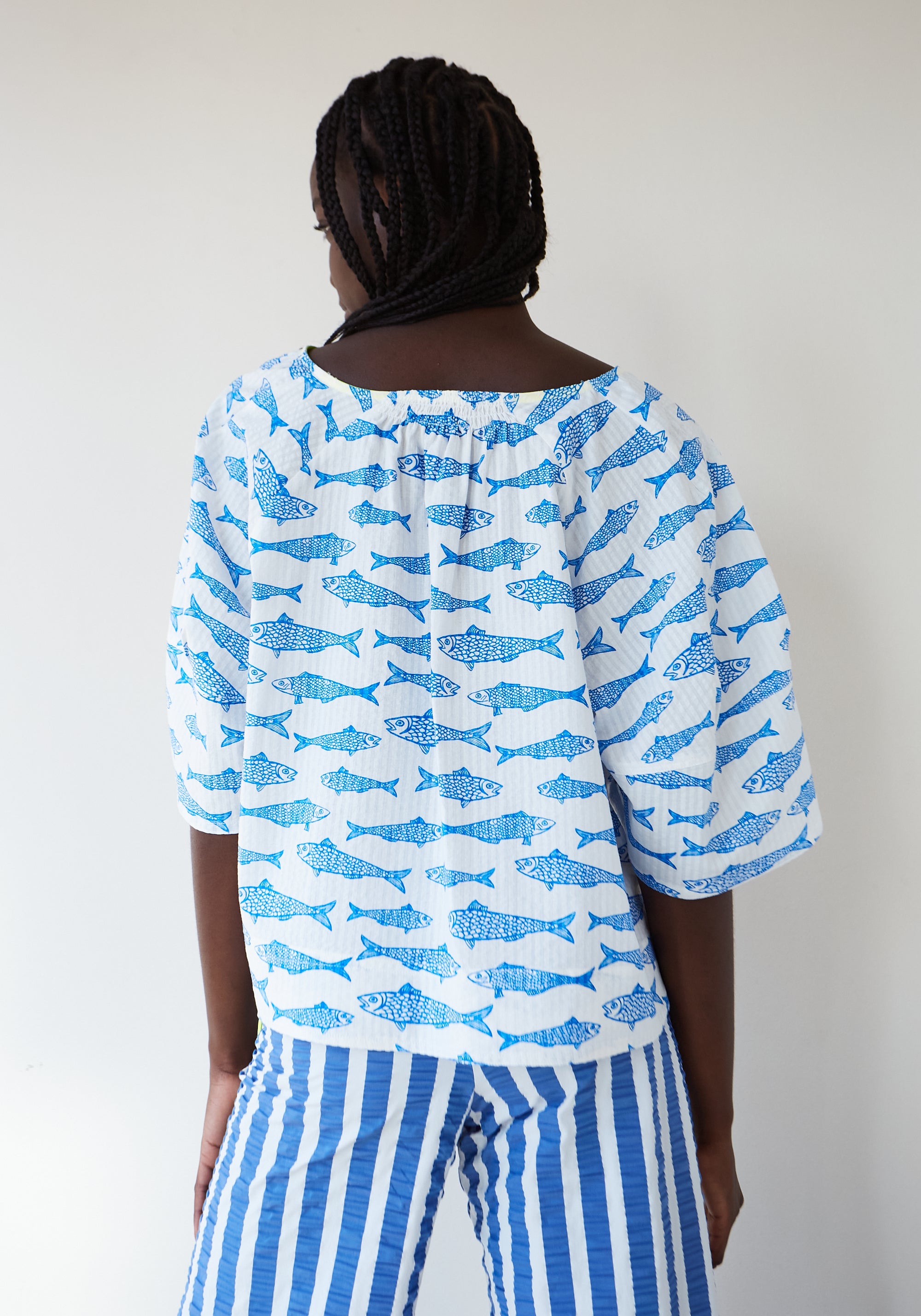 Fishes Soplo Blouse