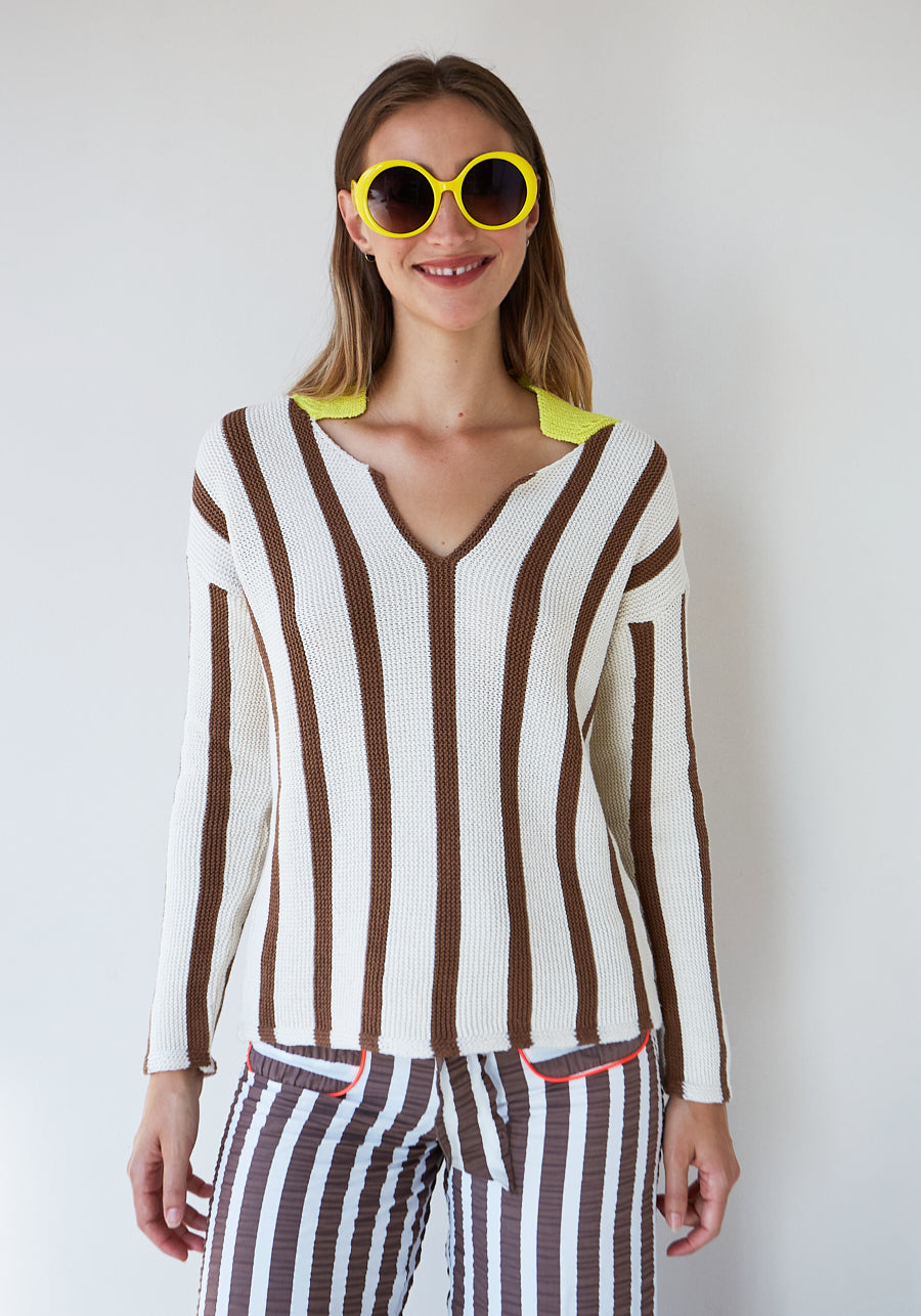 Brown Limoncello Sweater