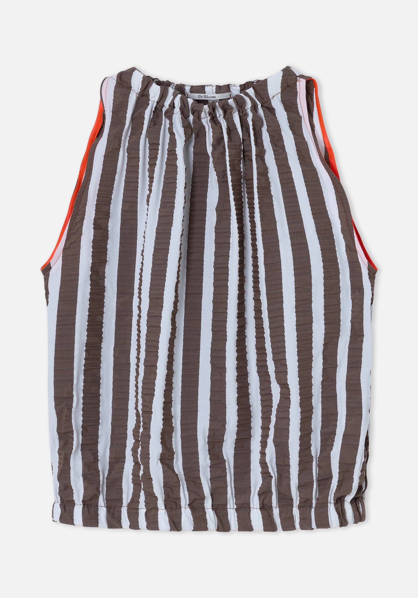 Aloha Brown Stripes Top