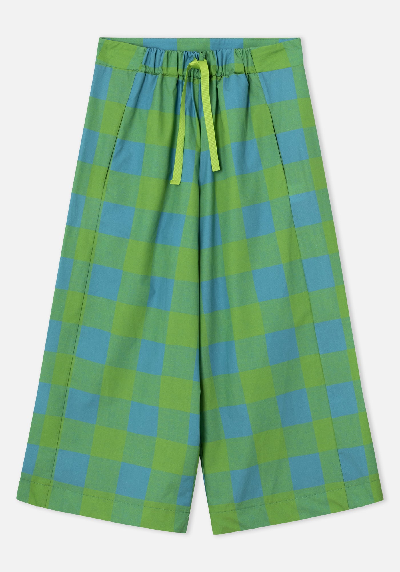 Green Vichy Bomba Pants