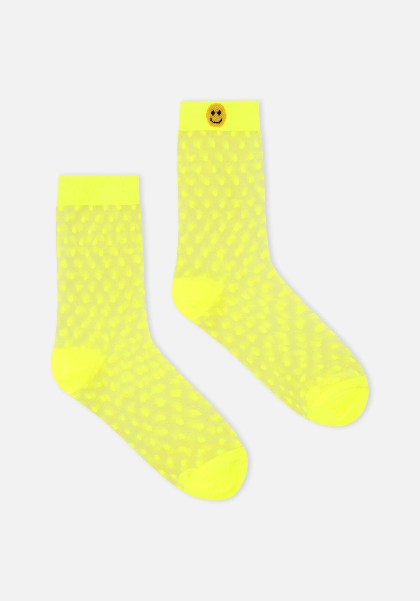 Chaussettes Nuii Jaune Fluo