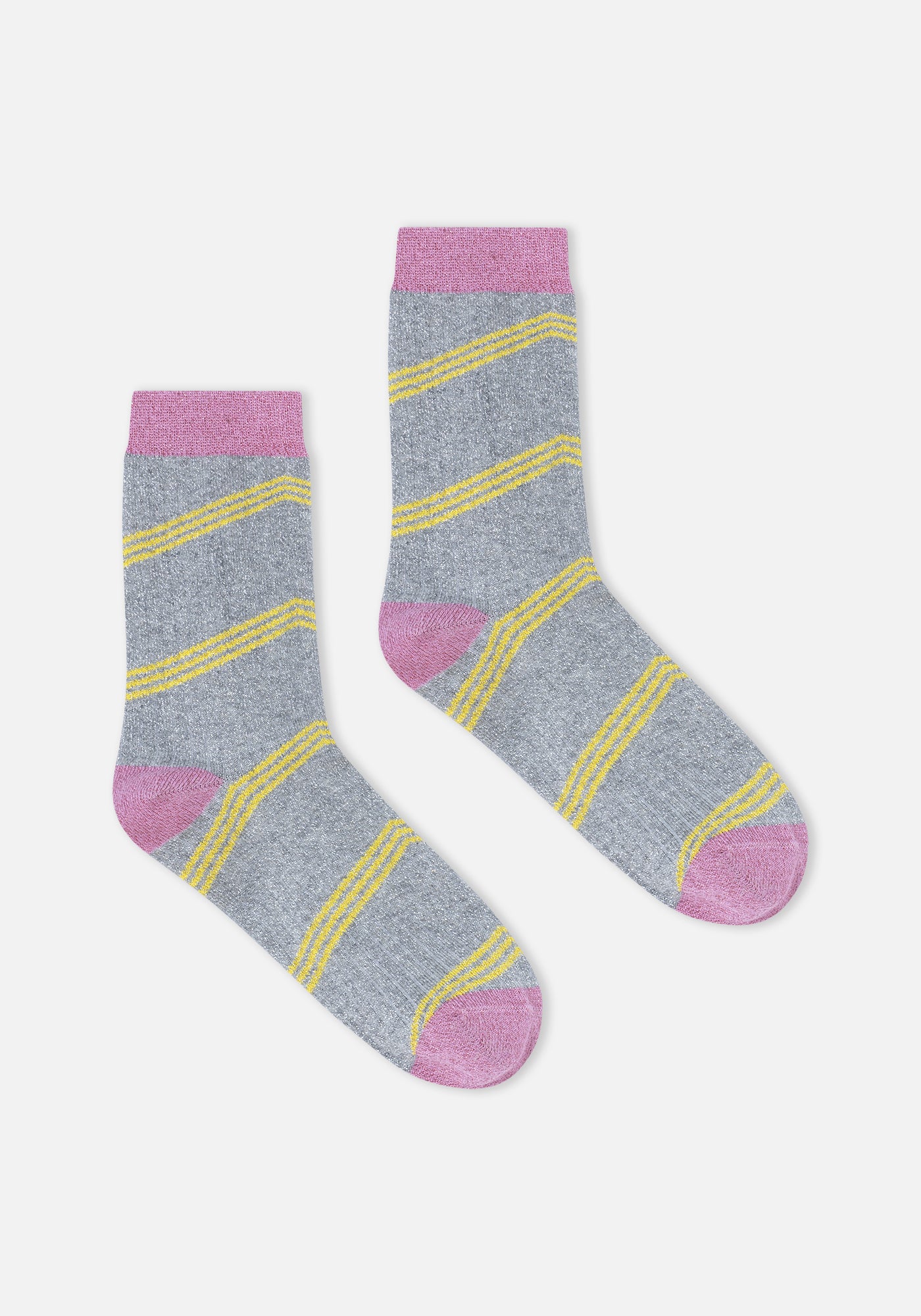 Chaussettes Colajet Lúrex Gris