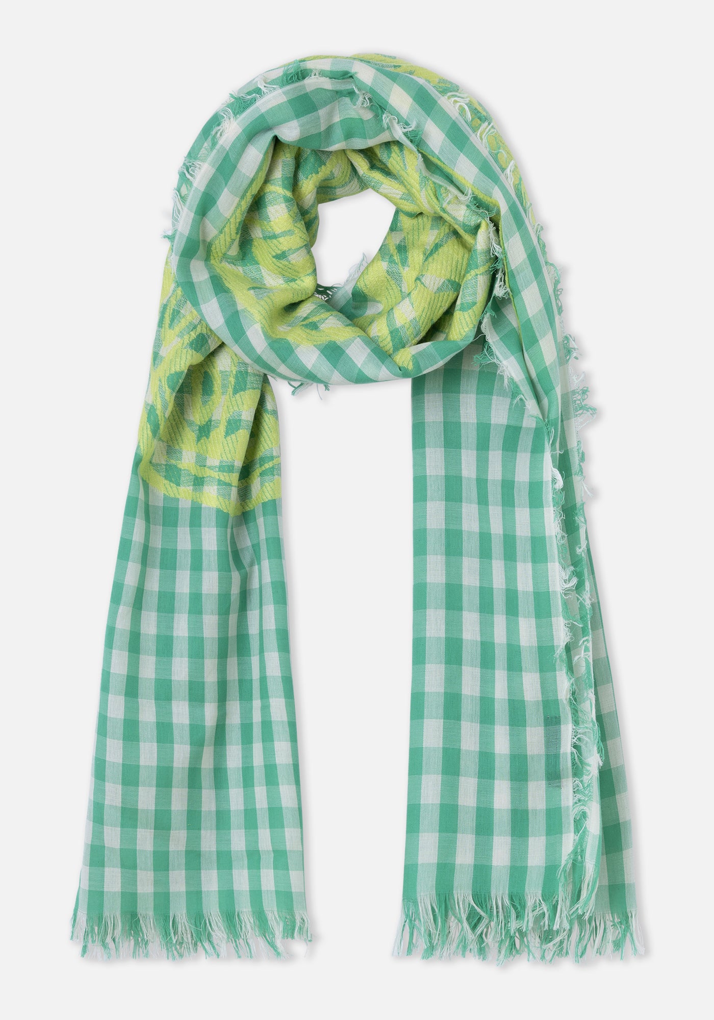 Green Butterfly Scarf