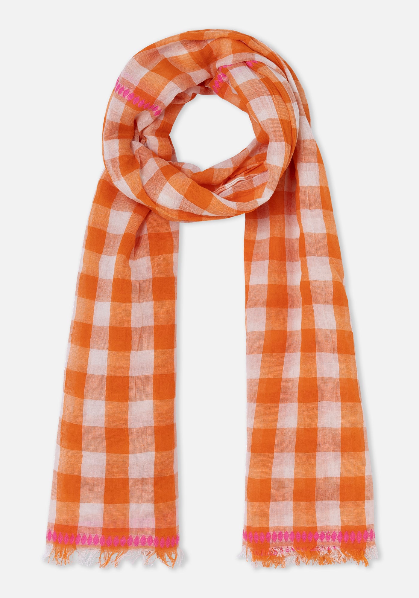 Foulard Schmetterling Orange