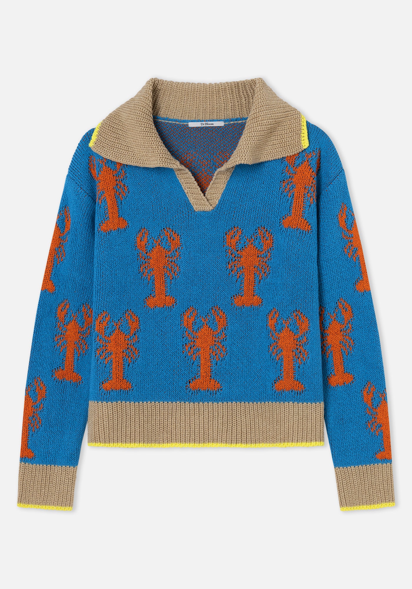 Blue  Lobster Sweater