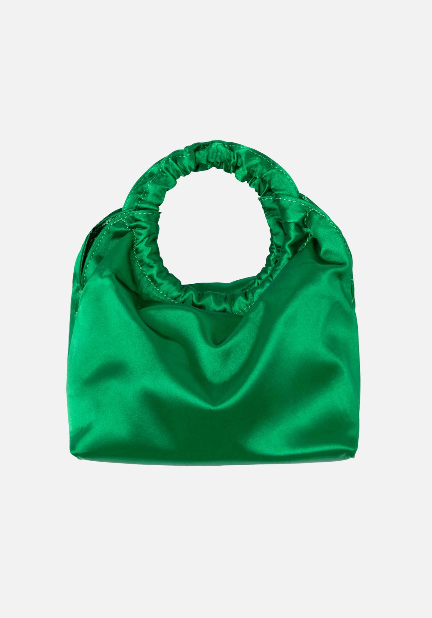 Bolso Satén Verde