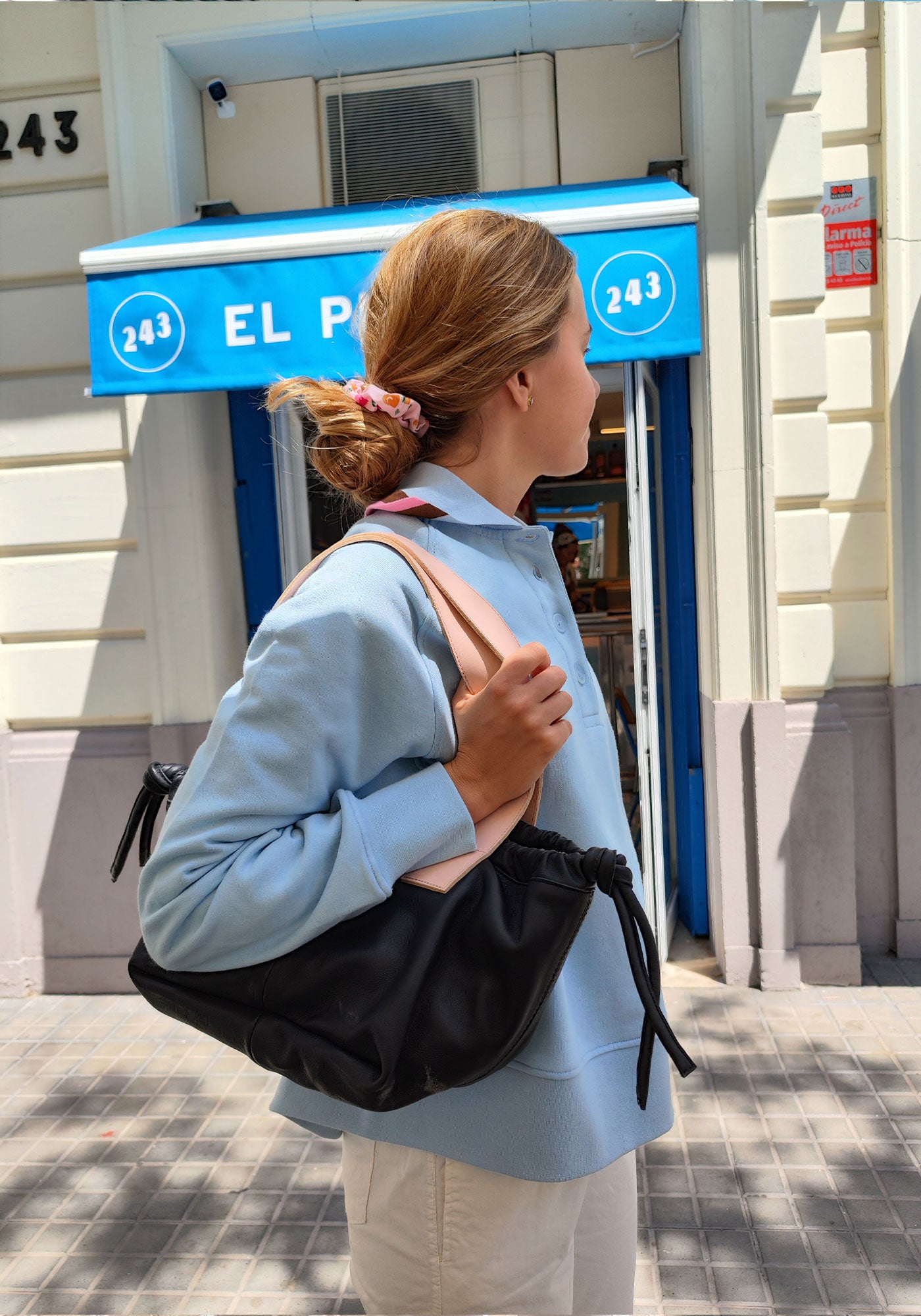 Sac Tamarindo en Cuir Noir