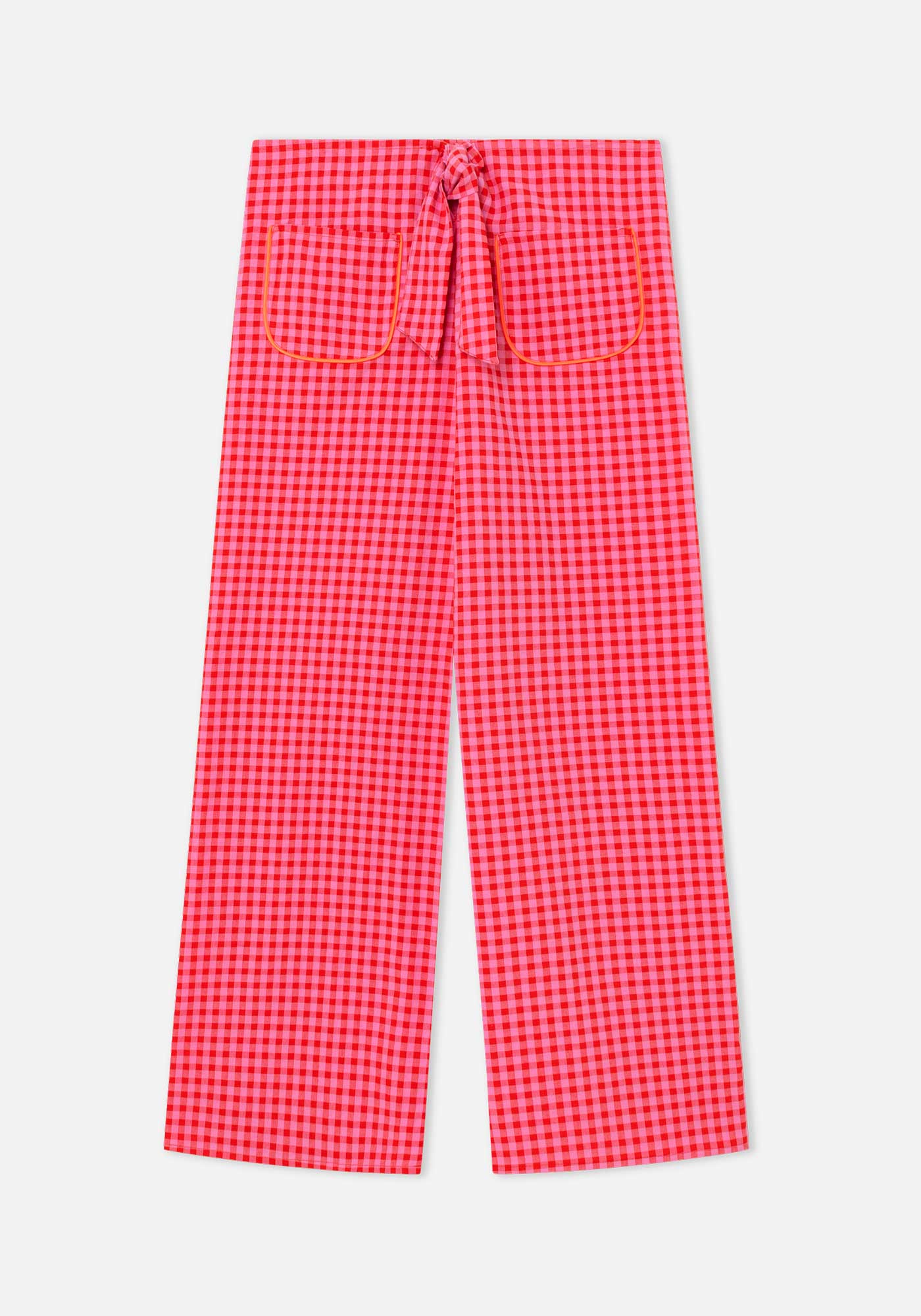 Pantalón Lazo Vichy Rosa