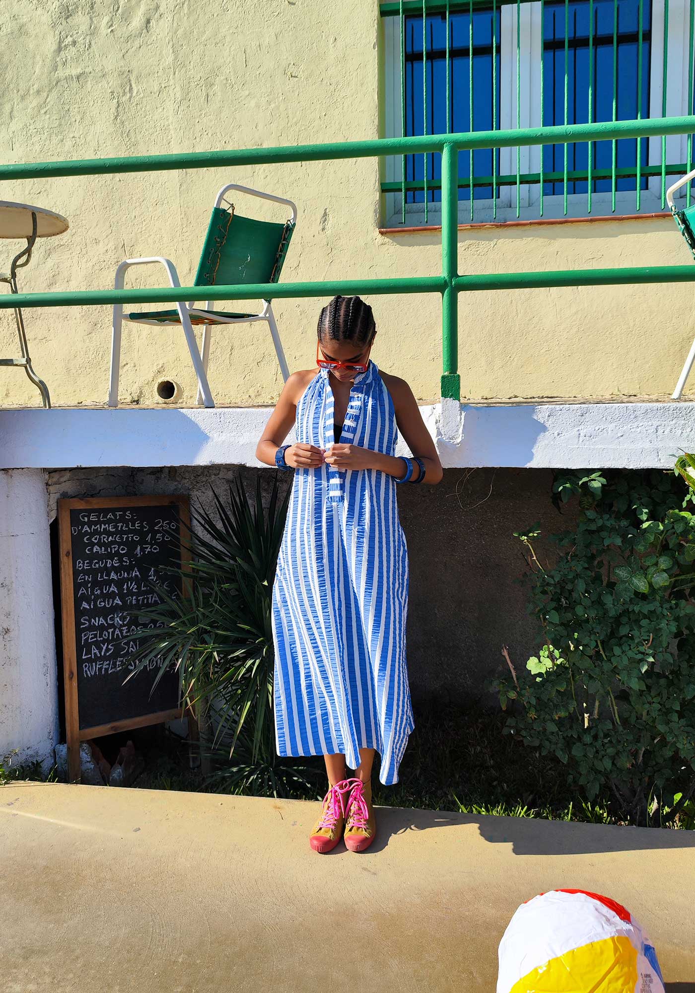 Blue Morena Dress