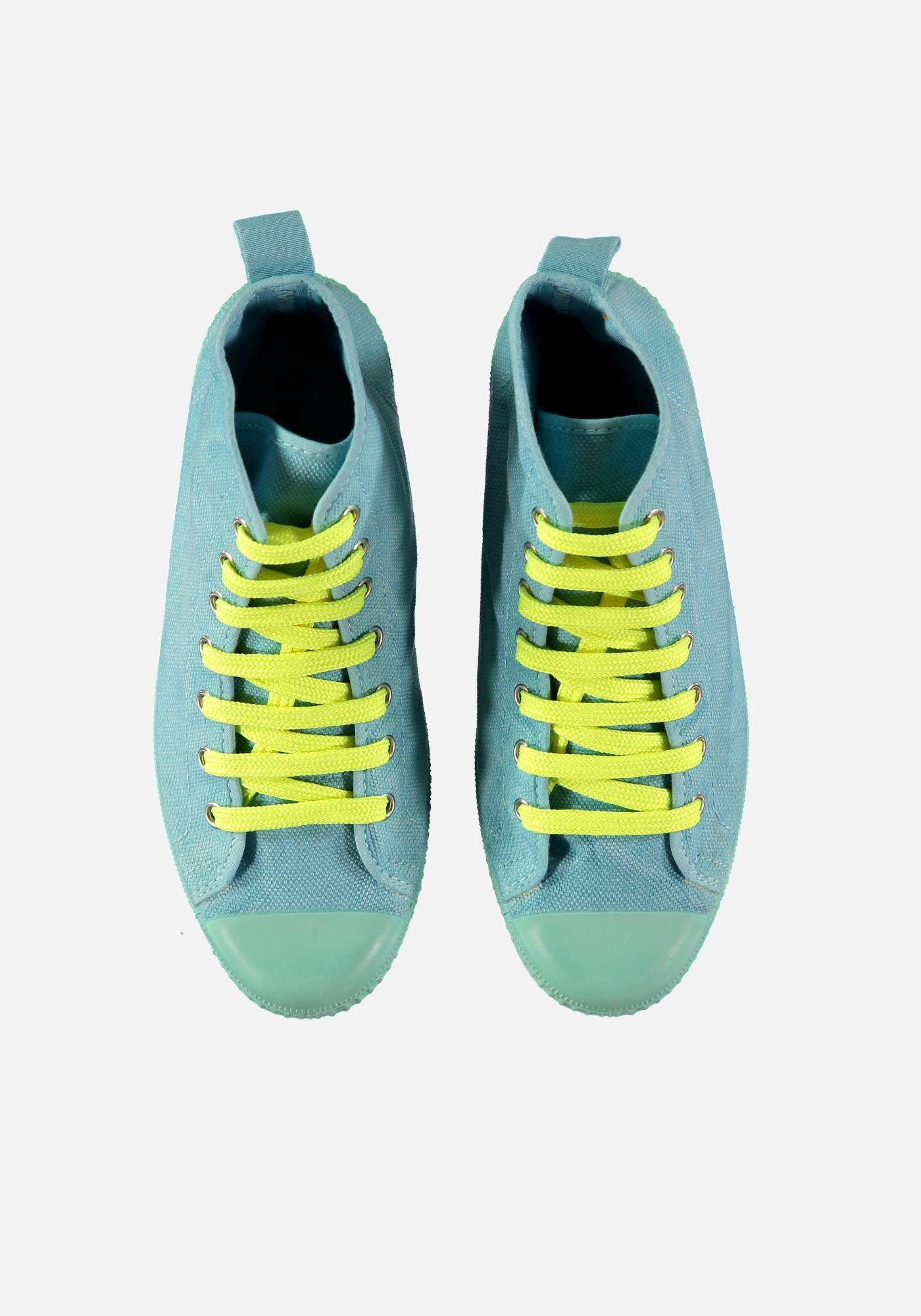 <p>Blue High Sneakers&nbsp;(Order one size up)</p>